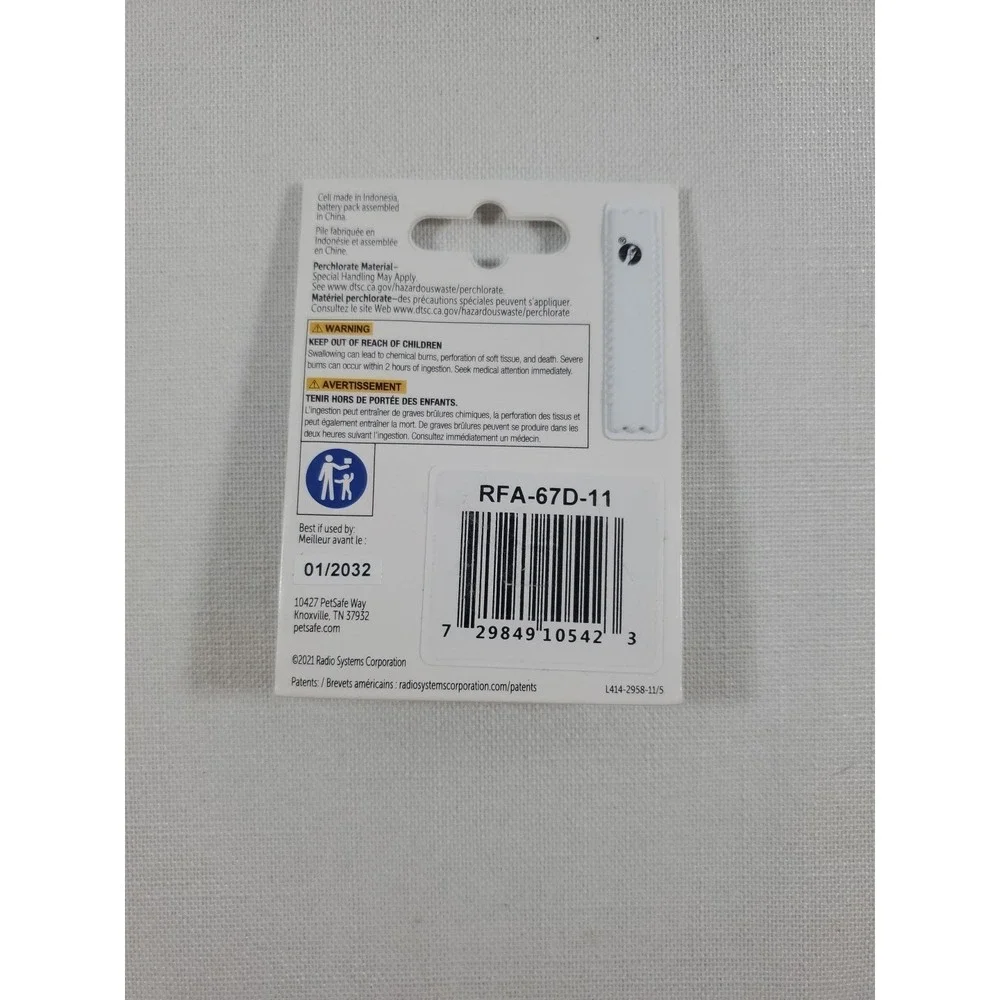 PetSafe RFA-67 / RFA-67D-11 6 Volt Battery Module 2 Pack - Brand New/Sealed